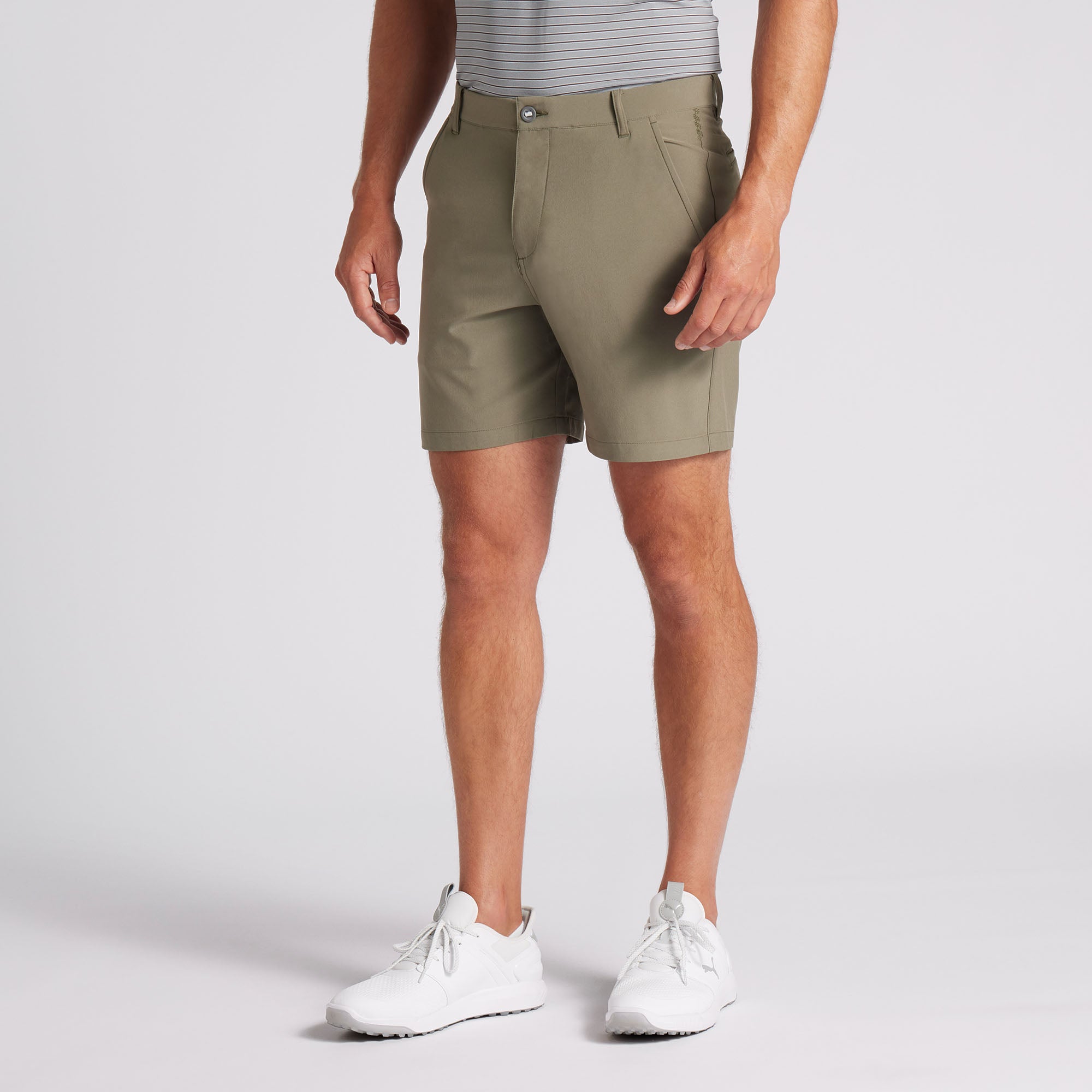 101 Solid 7 Golf Shorts | Dark Sage