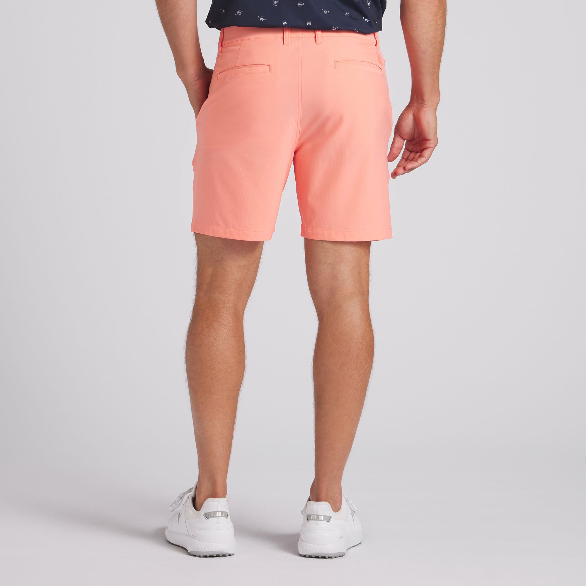 101 Solid 7 Golf Shorts | Melon Punch