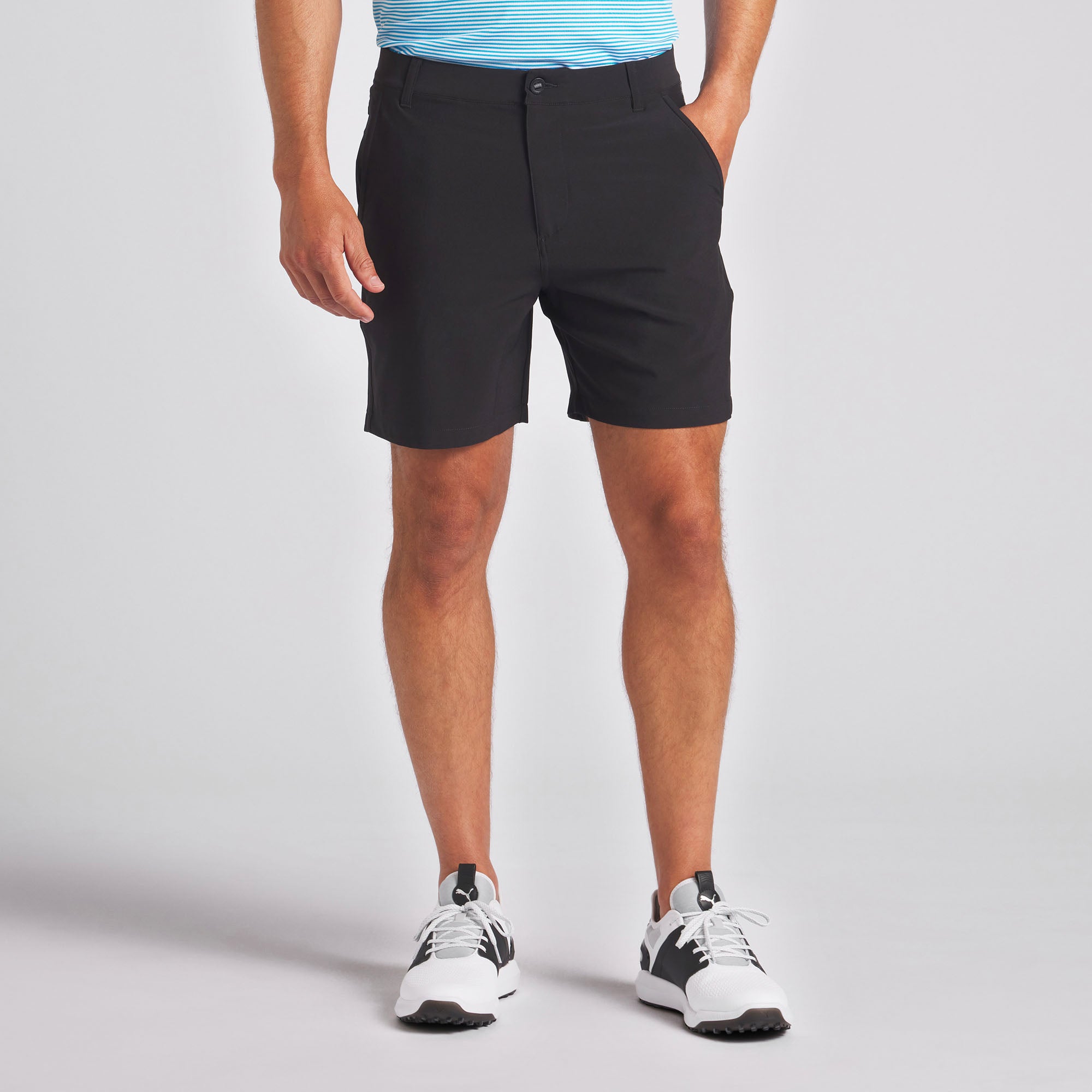 101 Solid 7 Golf Shorts | Puma Black