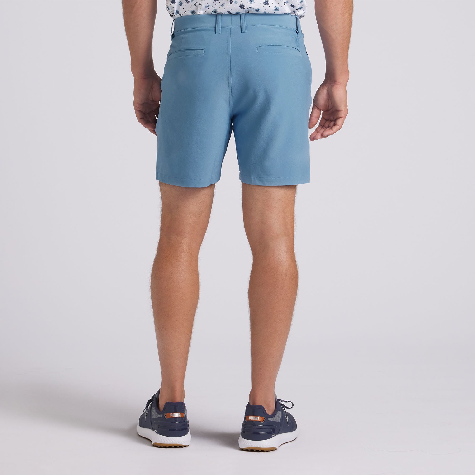 101 Solid 7 Golf Shorts | Zen Blue