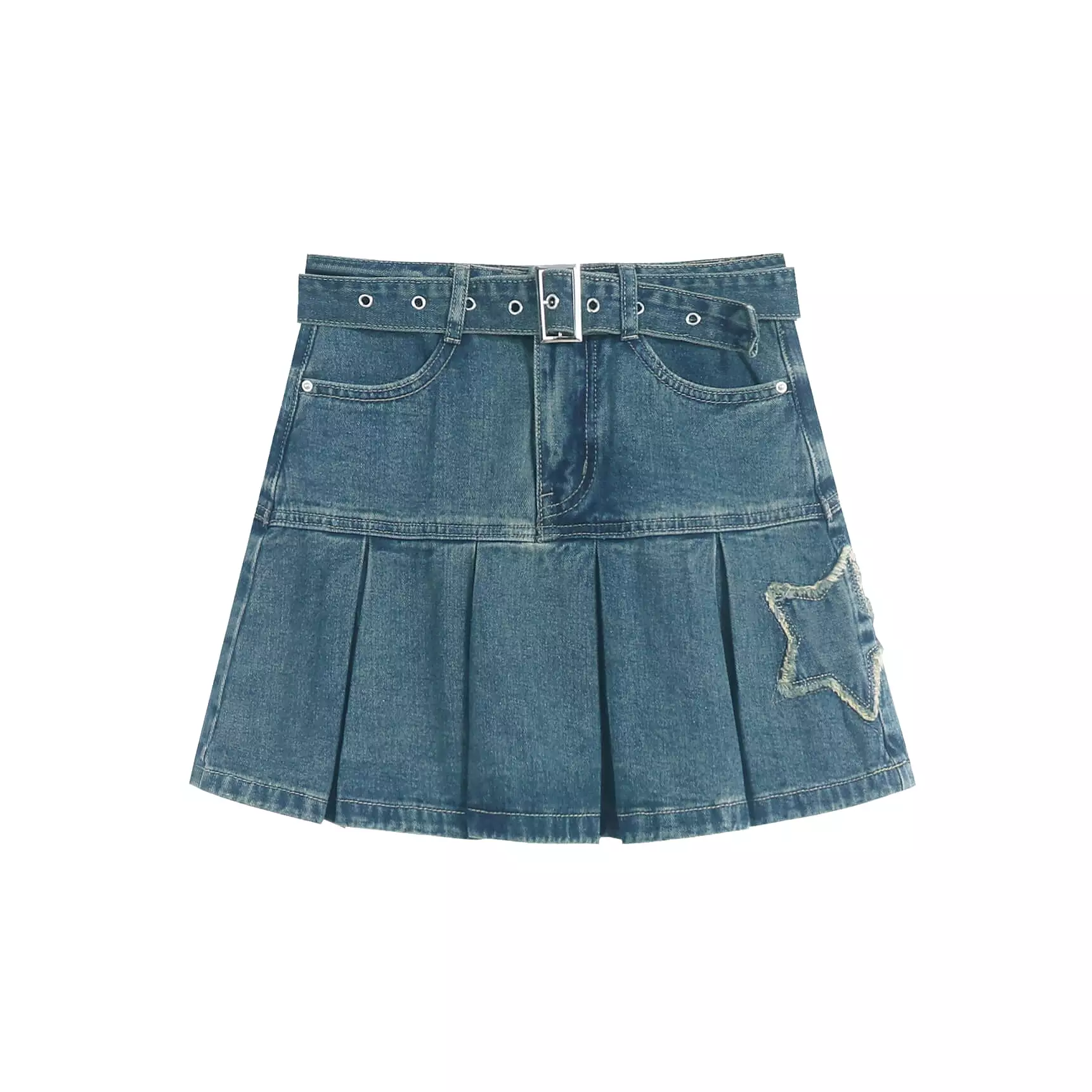 2023 Sweetheart Spicy Girl Denim Skirt BY5250