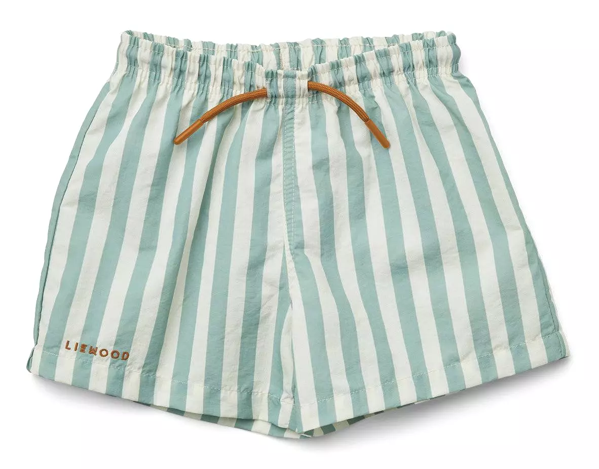 [50%OFF] Duke board shorts - Stripe: Peppermint/creme de la creme