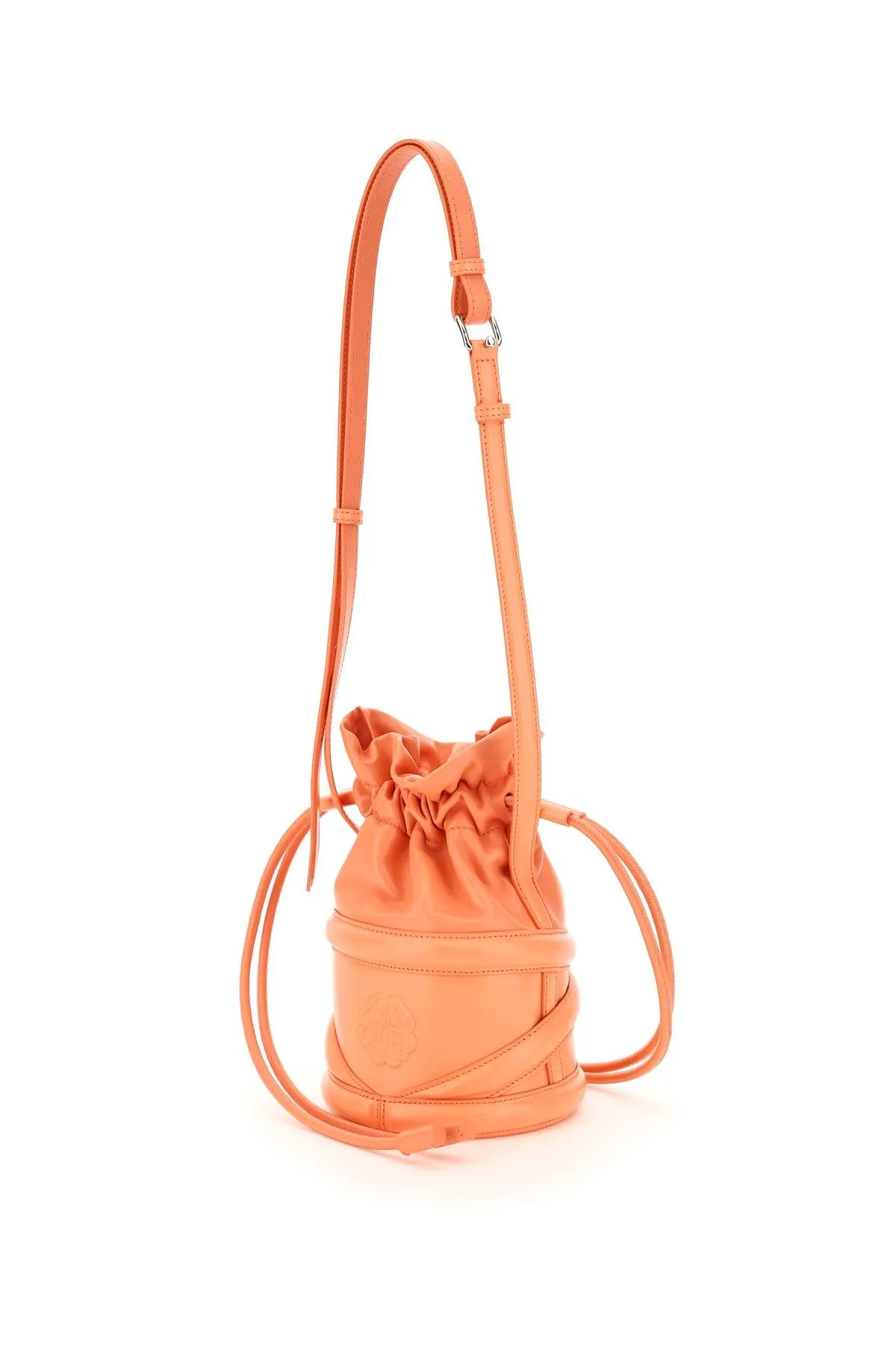 Alexander McQueen Logo Detailed Drawstring Bucket Bag