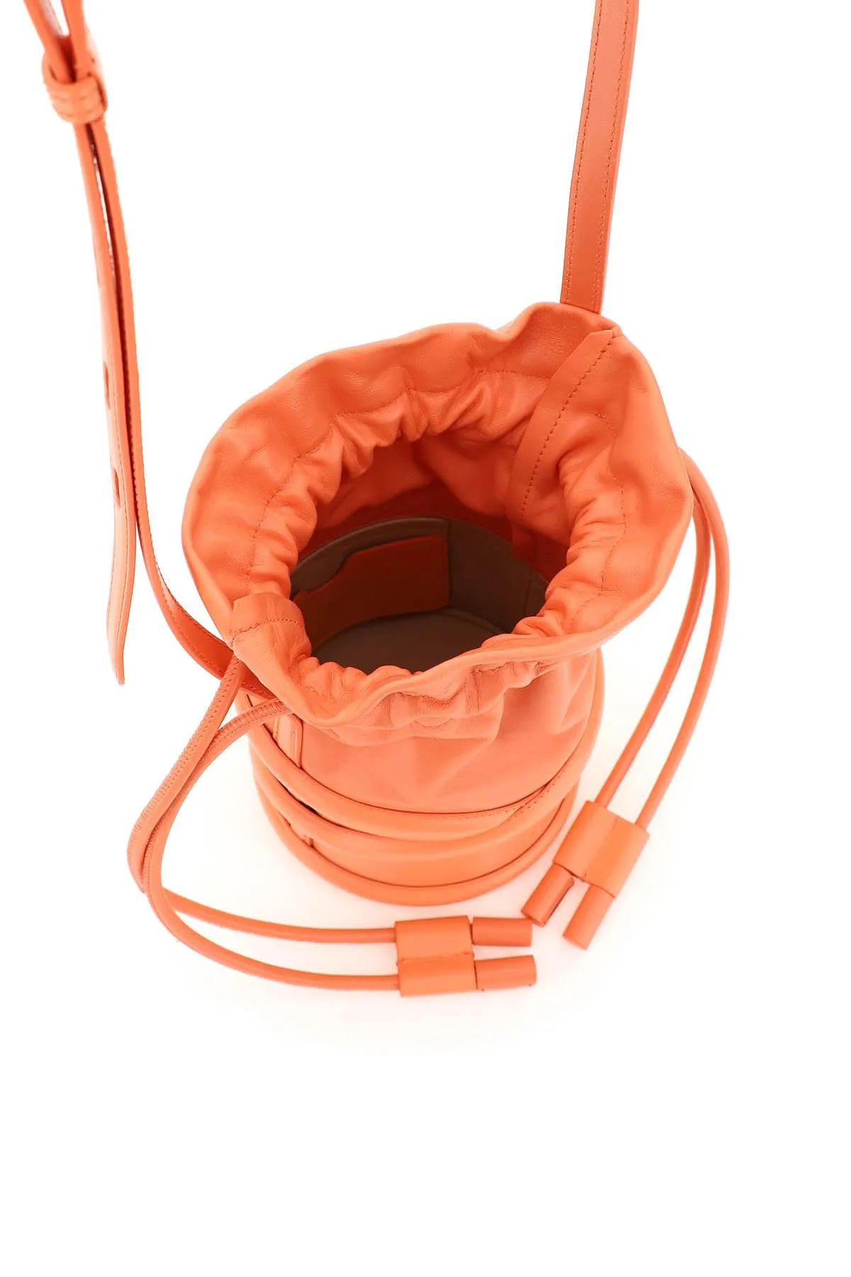 Alexander McQueen Logo Detailed Drawstring Bucket Bag