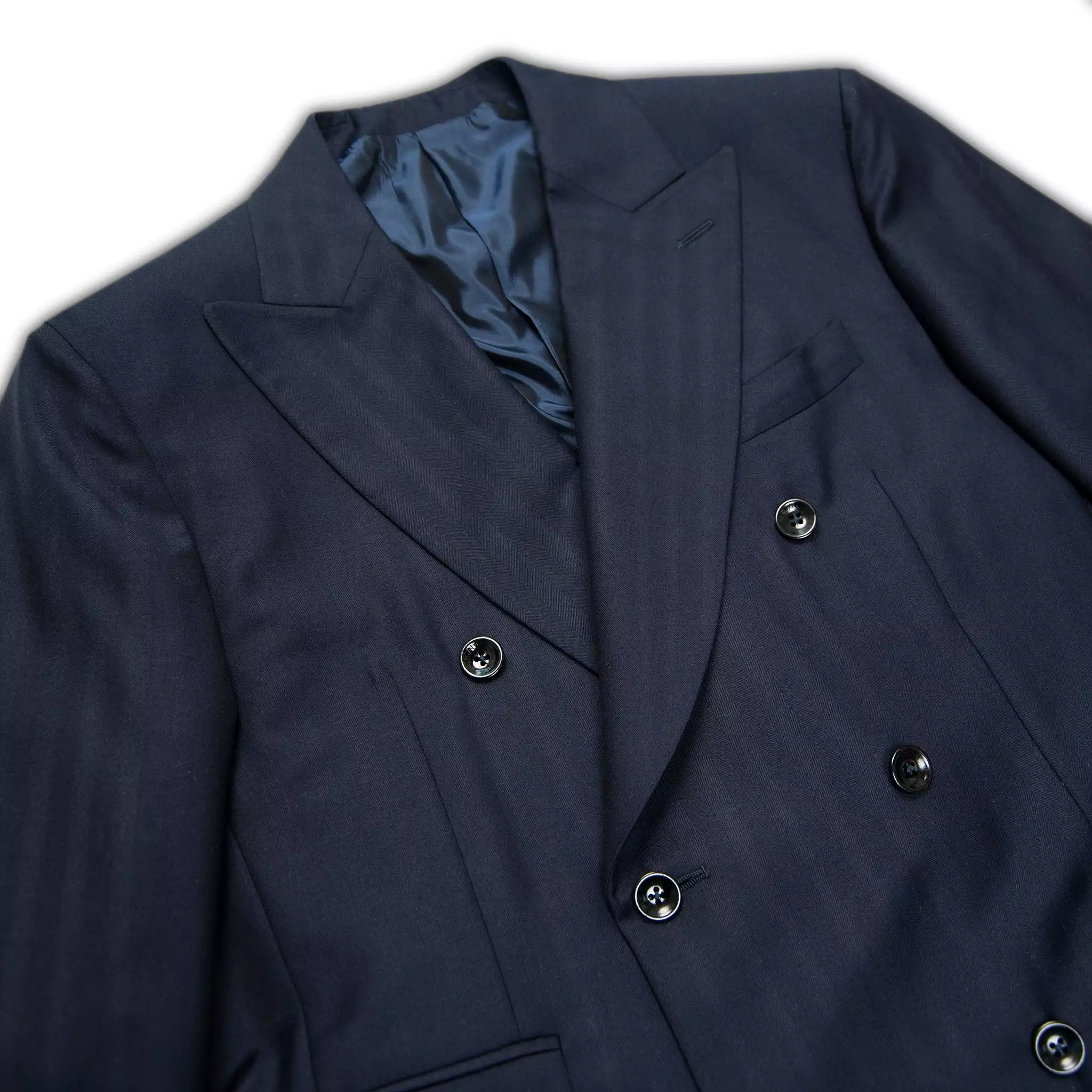 Beckett double breasted blazer Trofeo Herringbone Wool