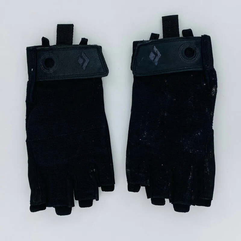 Black Diamond  Crag Half Finger Gloves - Guanti di seconda mano - Nero - M