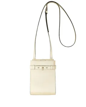 Brea B-Tracollina Slim Crossbody Bag in Pergamena