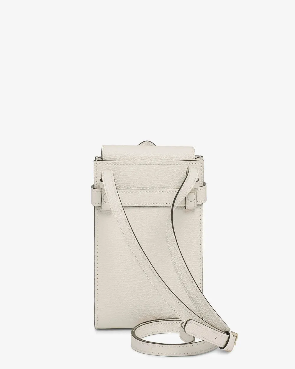 Brea B-Tracollina Slim Crossbody Bag in Pergamena