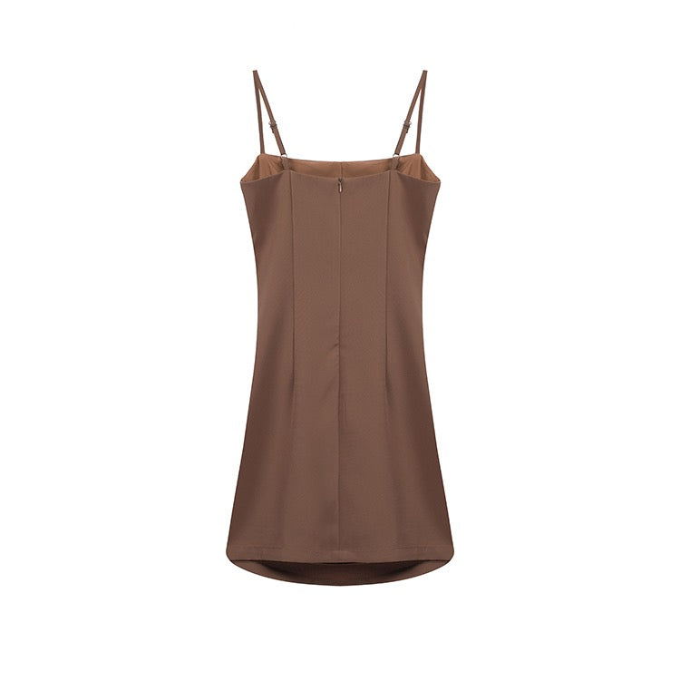 Brown Nude Dress