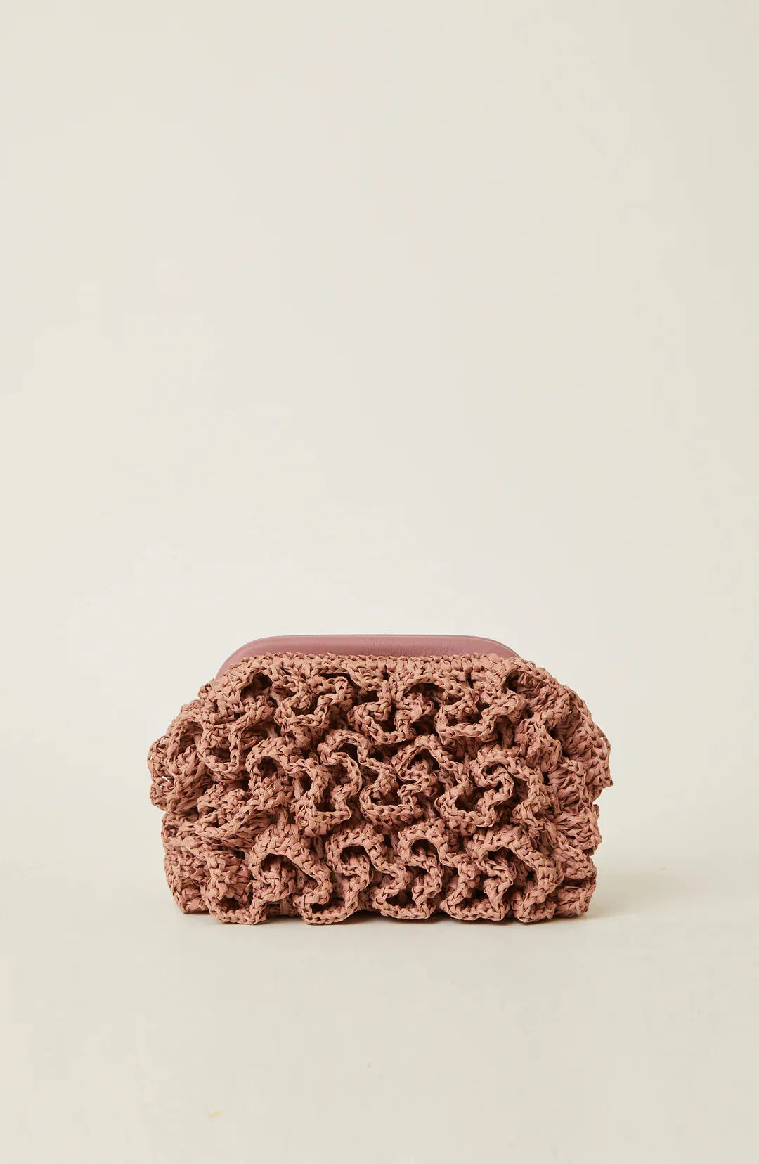 BTB Dahlia Clutch | Mauve