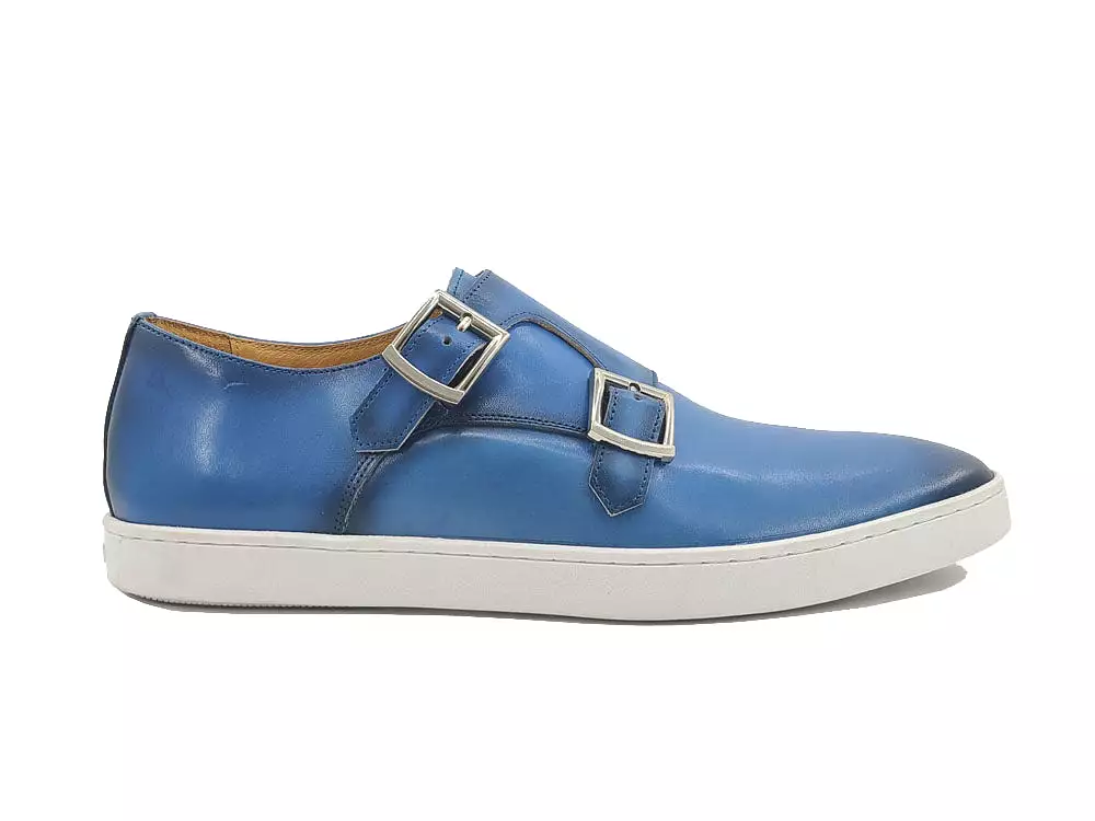 Calfskin Double Monk strap Sneaker