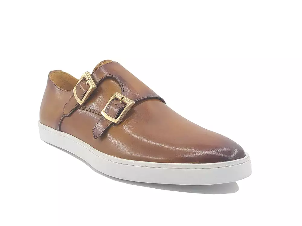 Calfskin Double Monk strap Sneaker