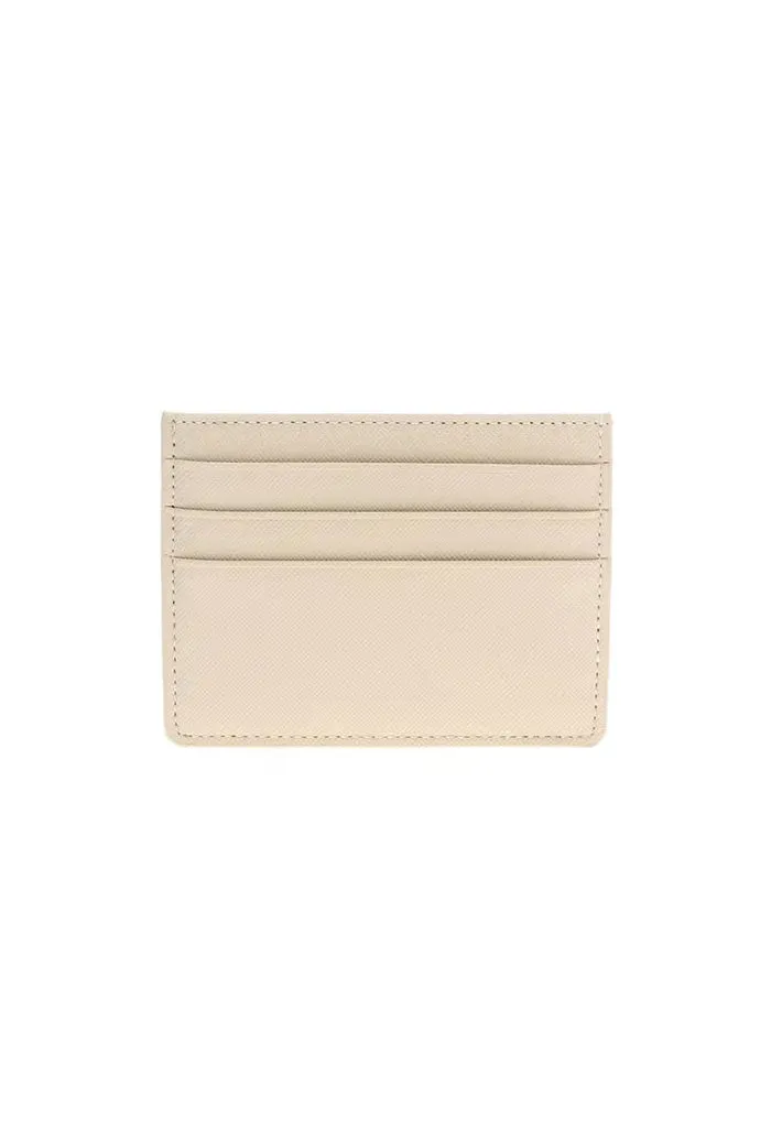 Candace Card Holder-Beige