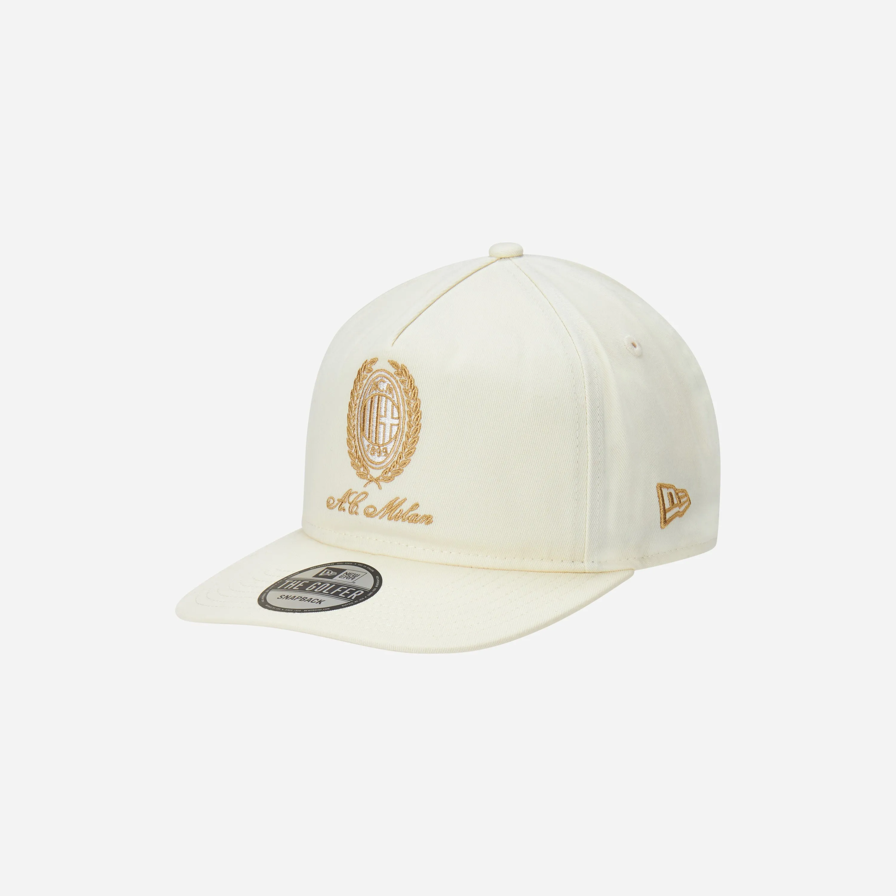 CAPPELLINO GOLFER NEW ERA X AC MILAN CON LOGO HERITAGE