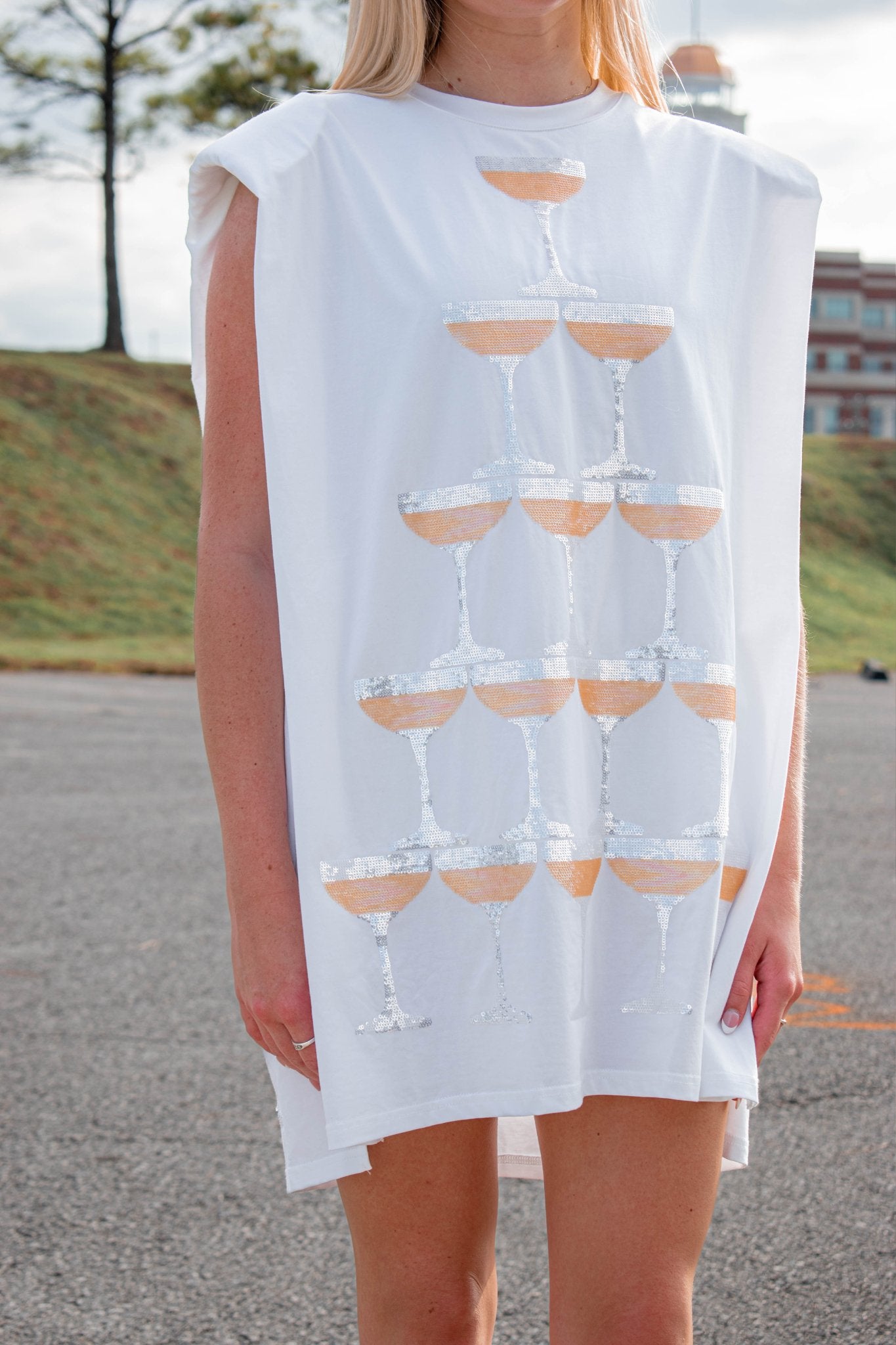 Champagne Tower Dress