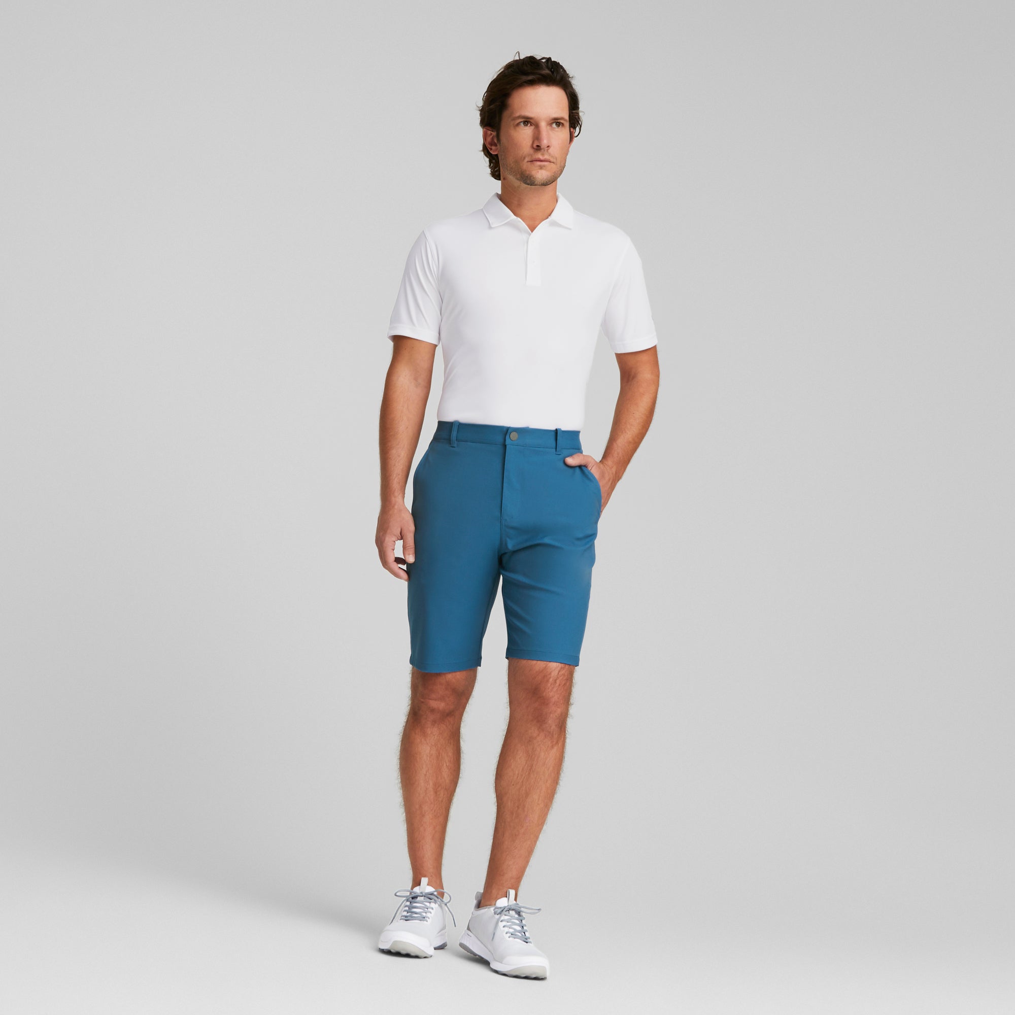 Dealer 10 Golf Shorts | Lake Blue