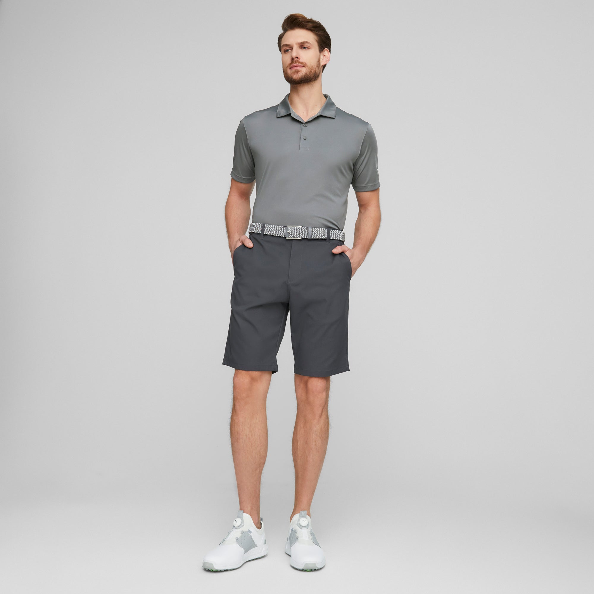 Dealer 10 Golf Shorts | Strong Gray