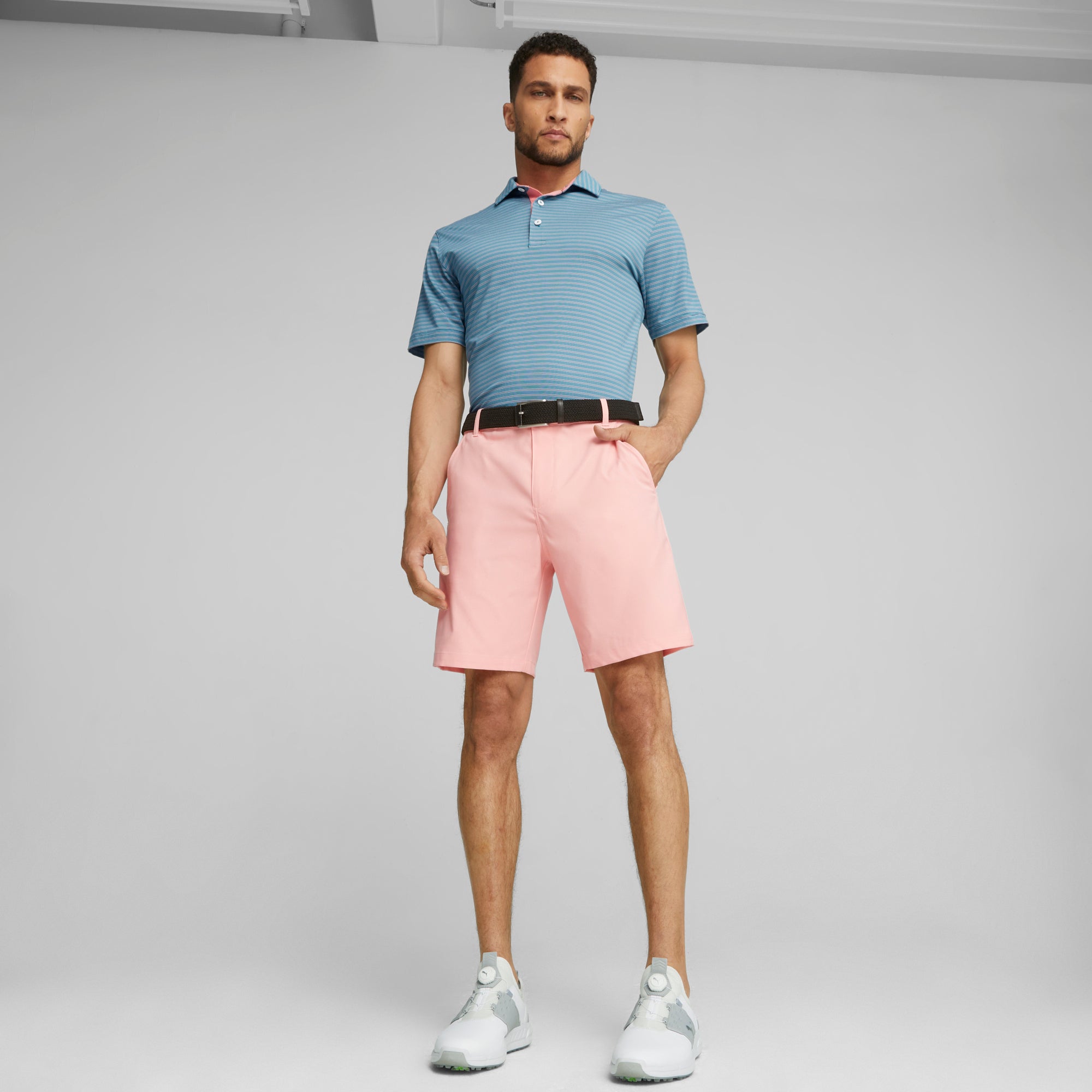 Dealer 8 Golf Shorts | Peach Smoothie