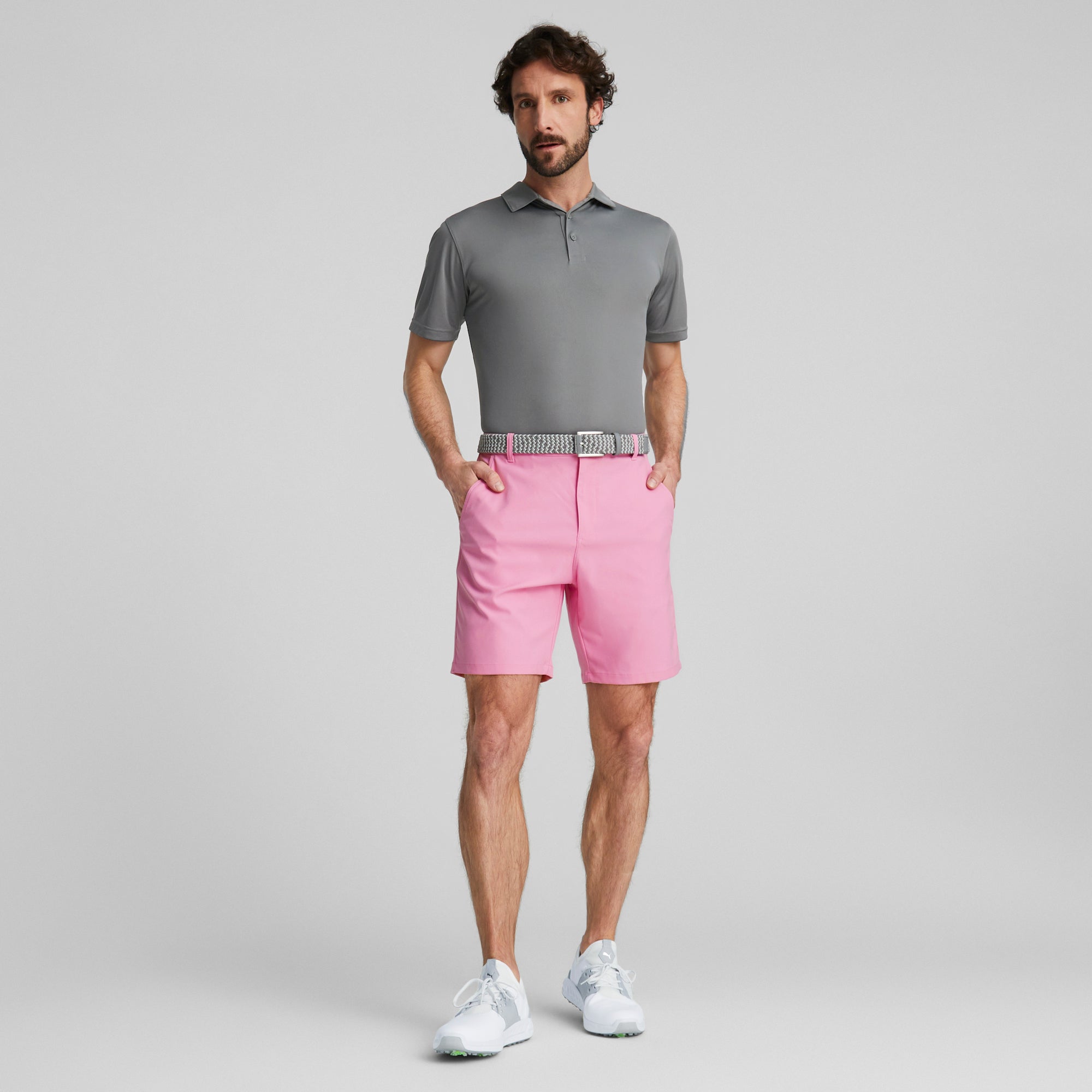 Dealer 8 Golf Shorts | Pink Mist