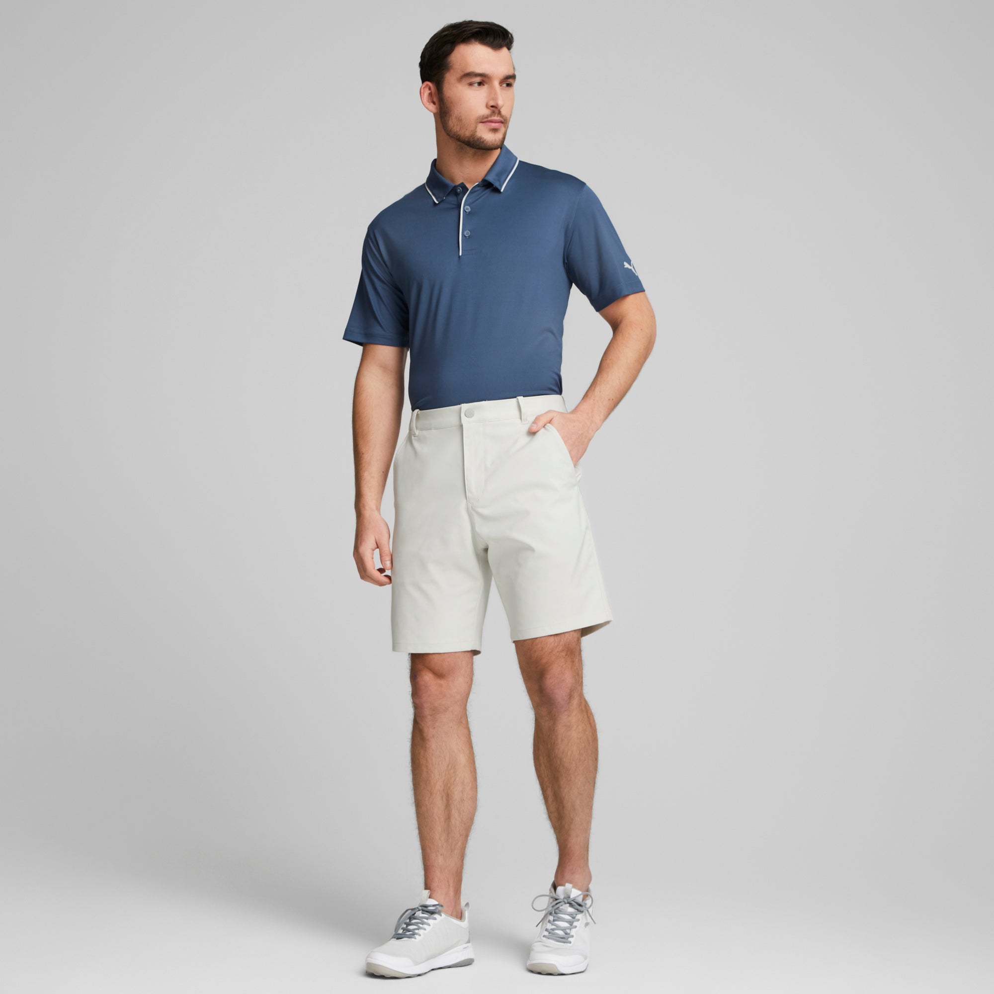 Dealer 8 Golf Shorts | Sedate Gray