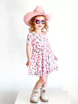 Dream Big Little Co Howdy Valentine Dream Ruffle Dress