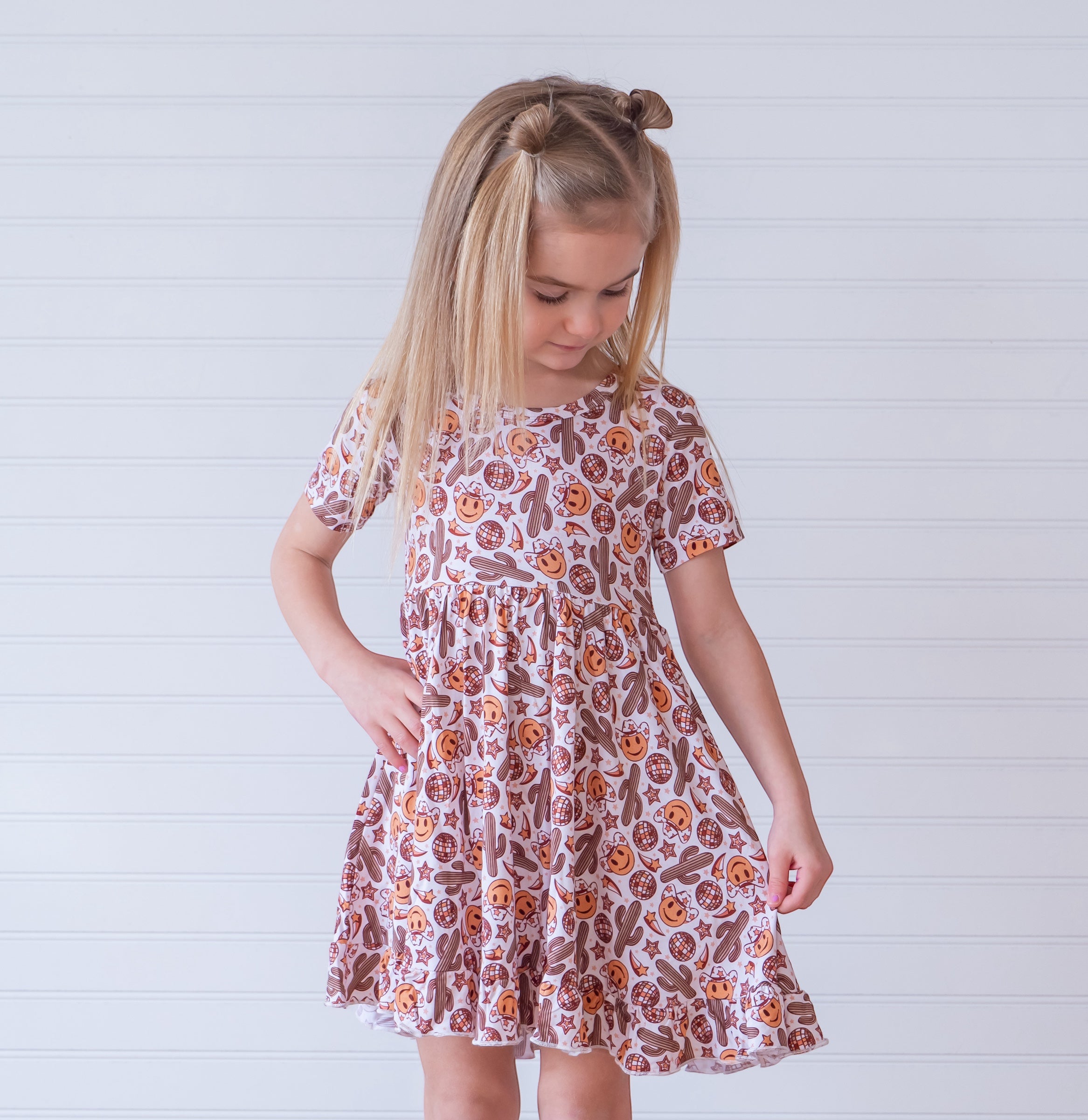 Dream Big Little Co Western Dreamzzz Dream Ruffle Dress