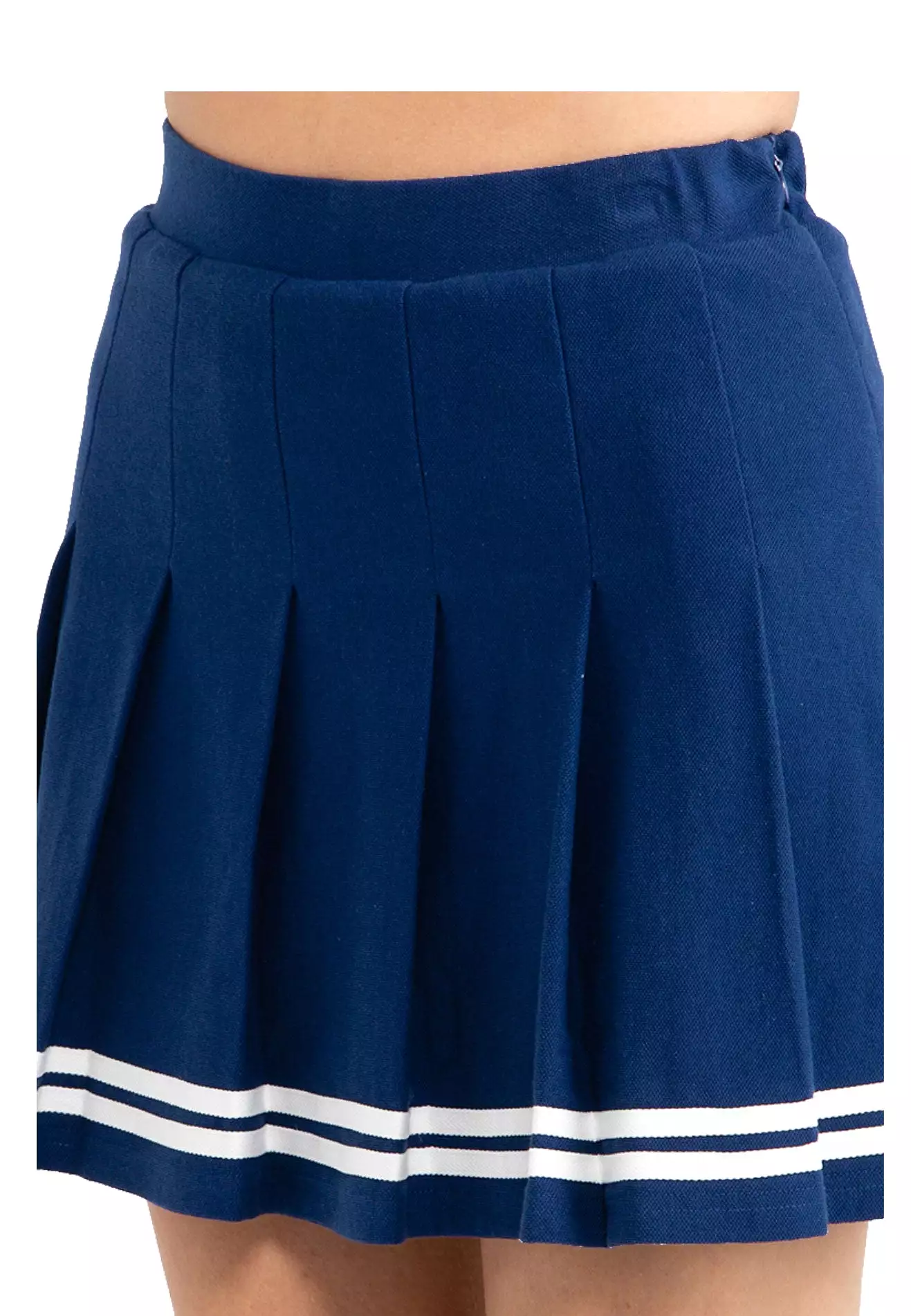 ELLE Active High Rise Striped Tennis Skirt