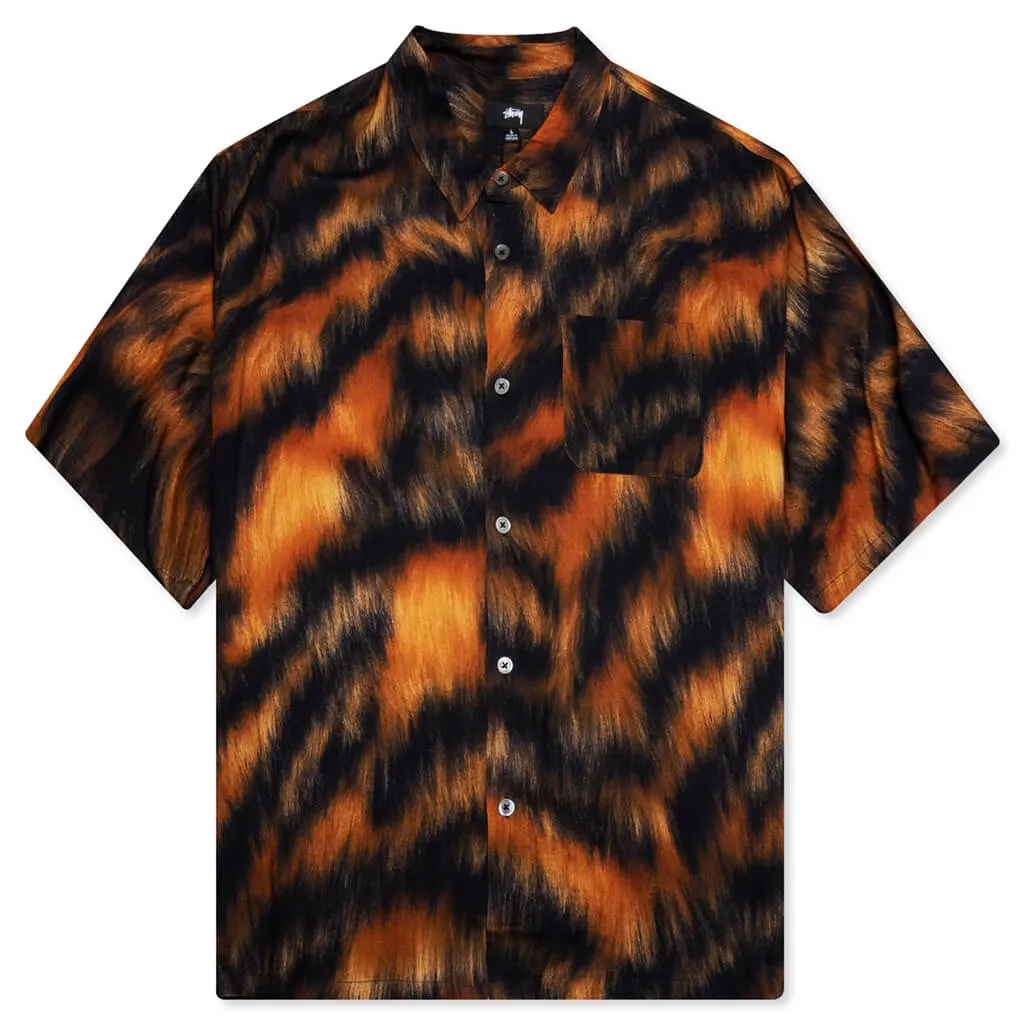 Fur Print Shirt - Tiger