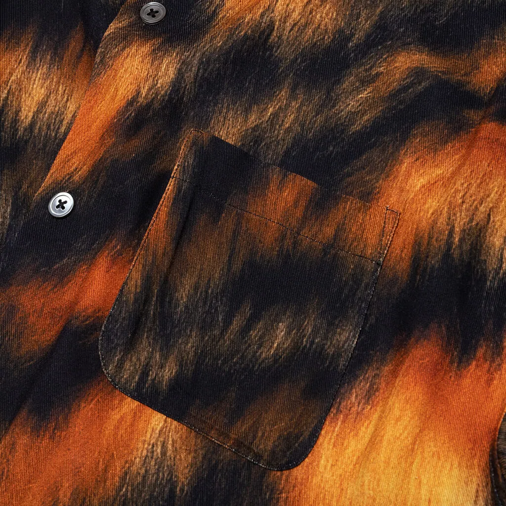 Fur Print Shirt - Tiger