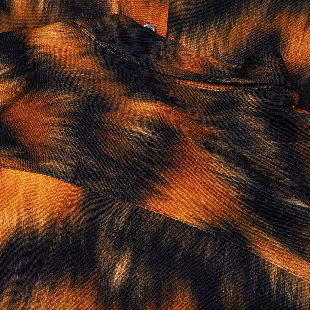 Fur Print Shirt - Tiger