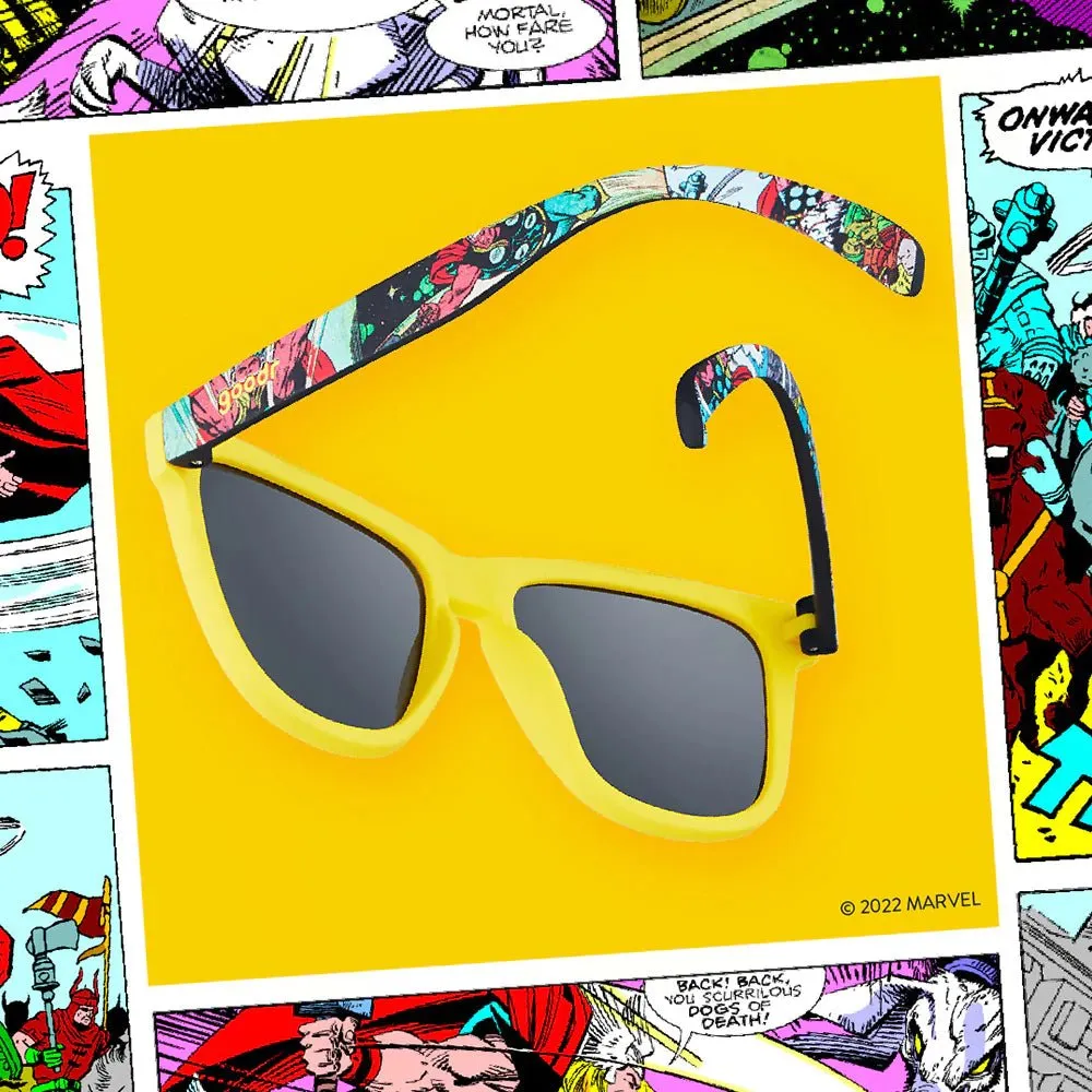 goodr OG Polarized Sunglasses Marvel Comics - A Sight For Thor Eyes