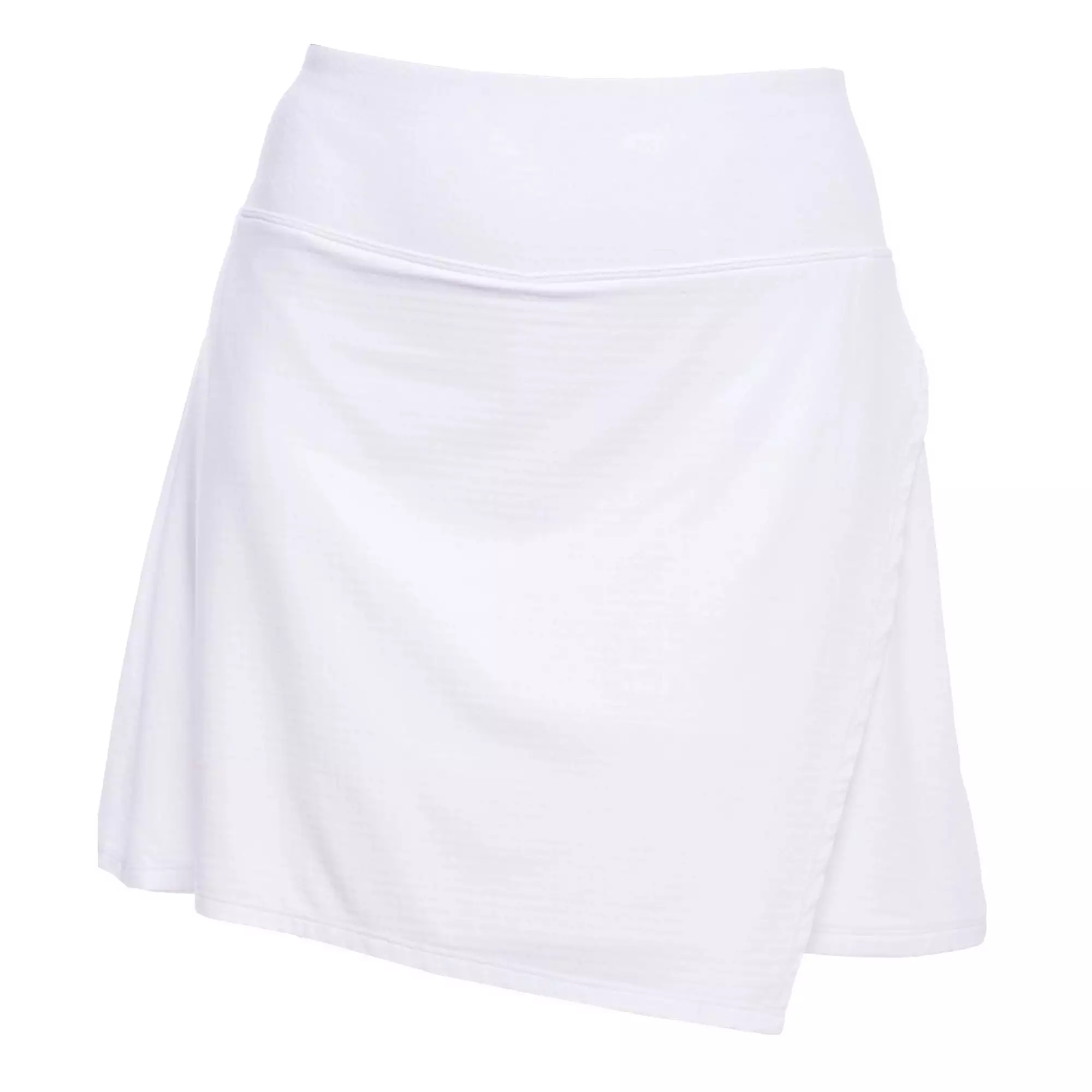 IBKUL Solid Faux Wrap Skort 18