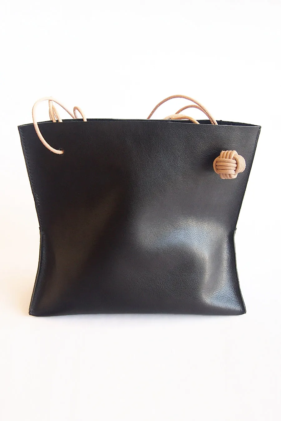 k(not) Tote in Black/Veg Tan