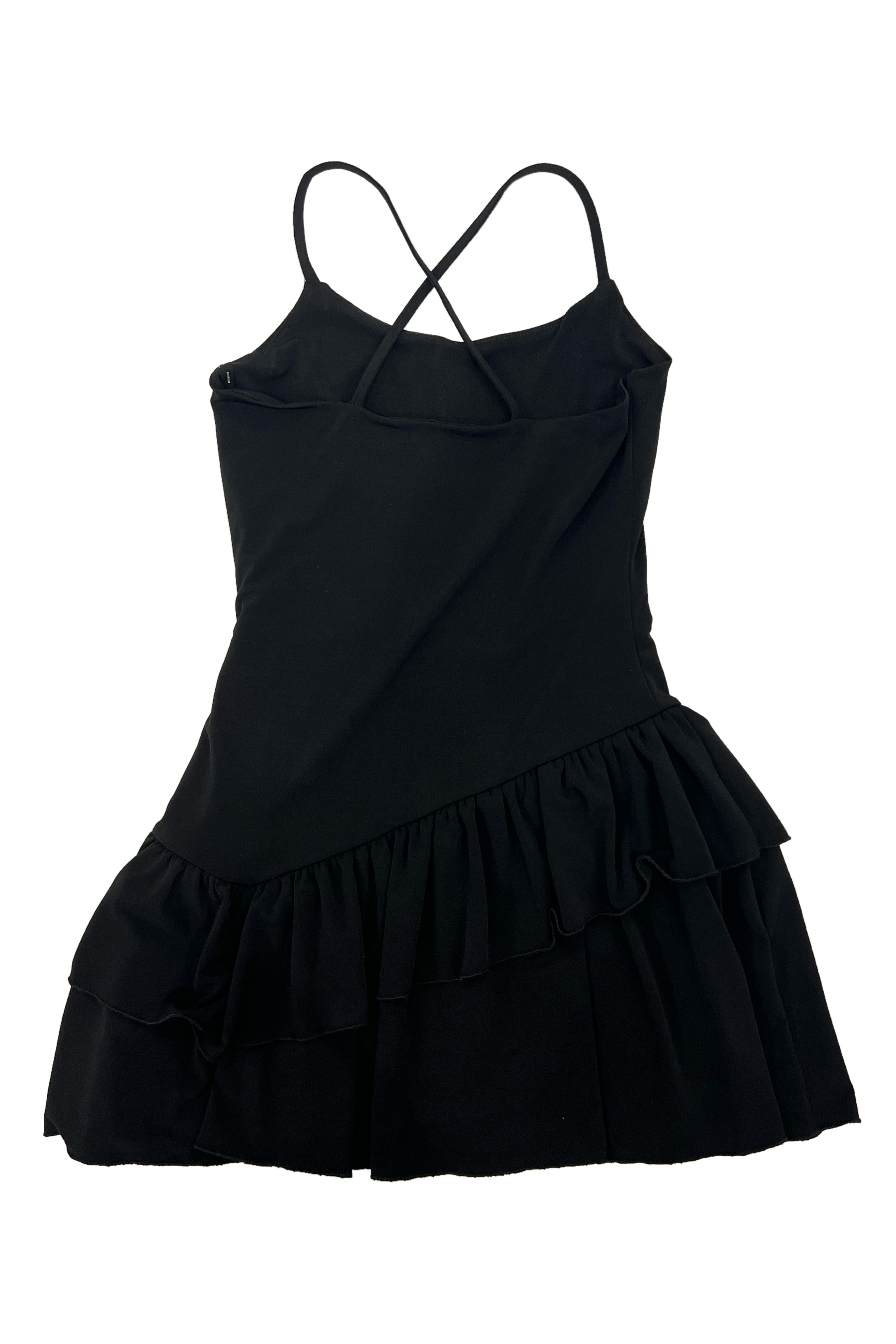 Kyle asymmetrical ruffle dress