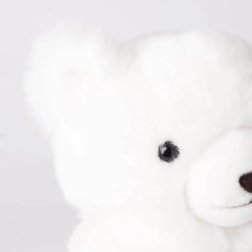 La Pelucherie My Bear Emile Soft Toy White