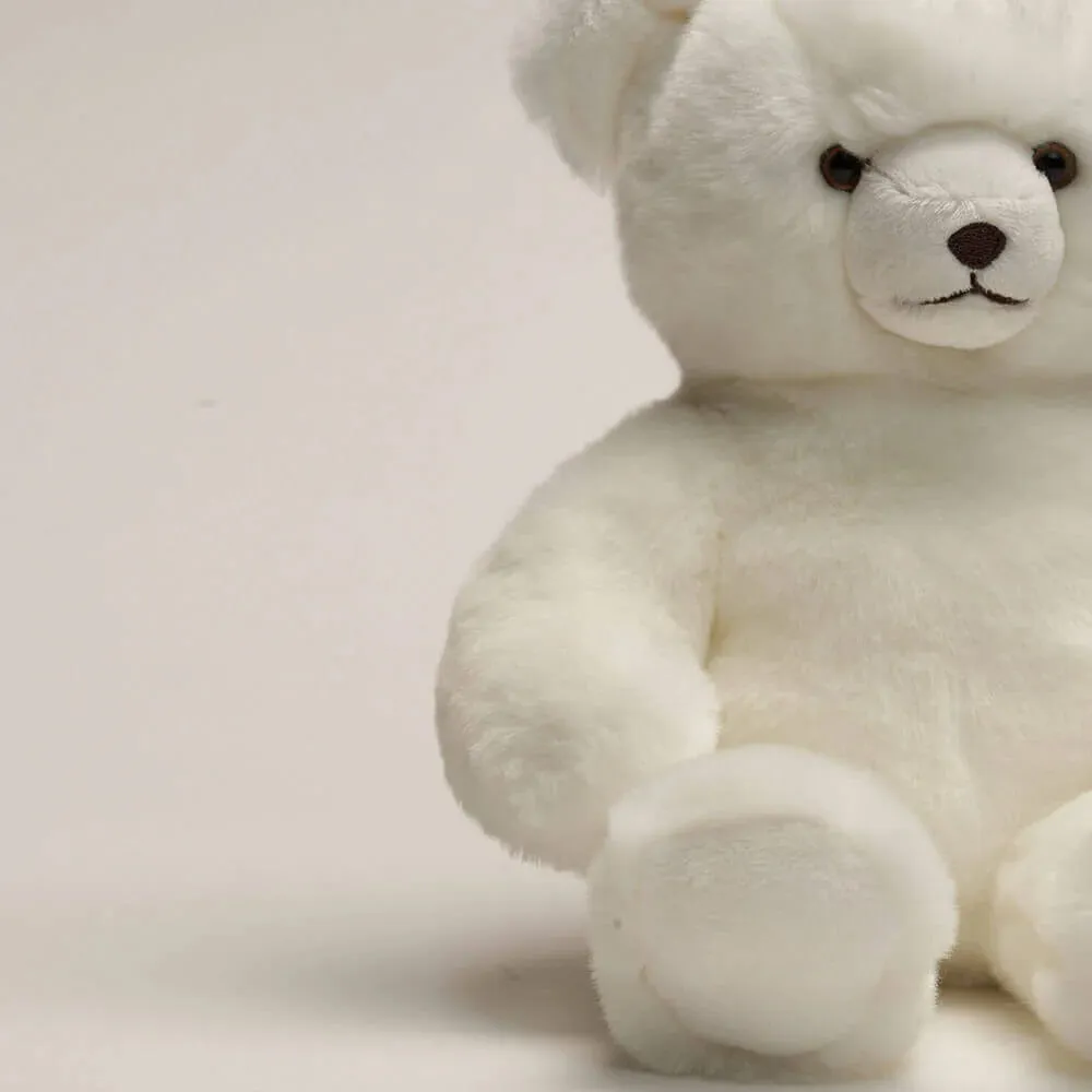 La Pelucherie My Bear Emile Soft Toy White