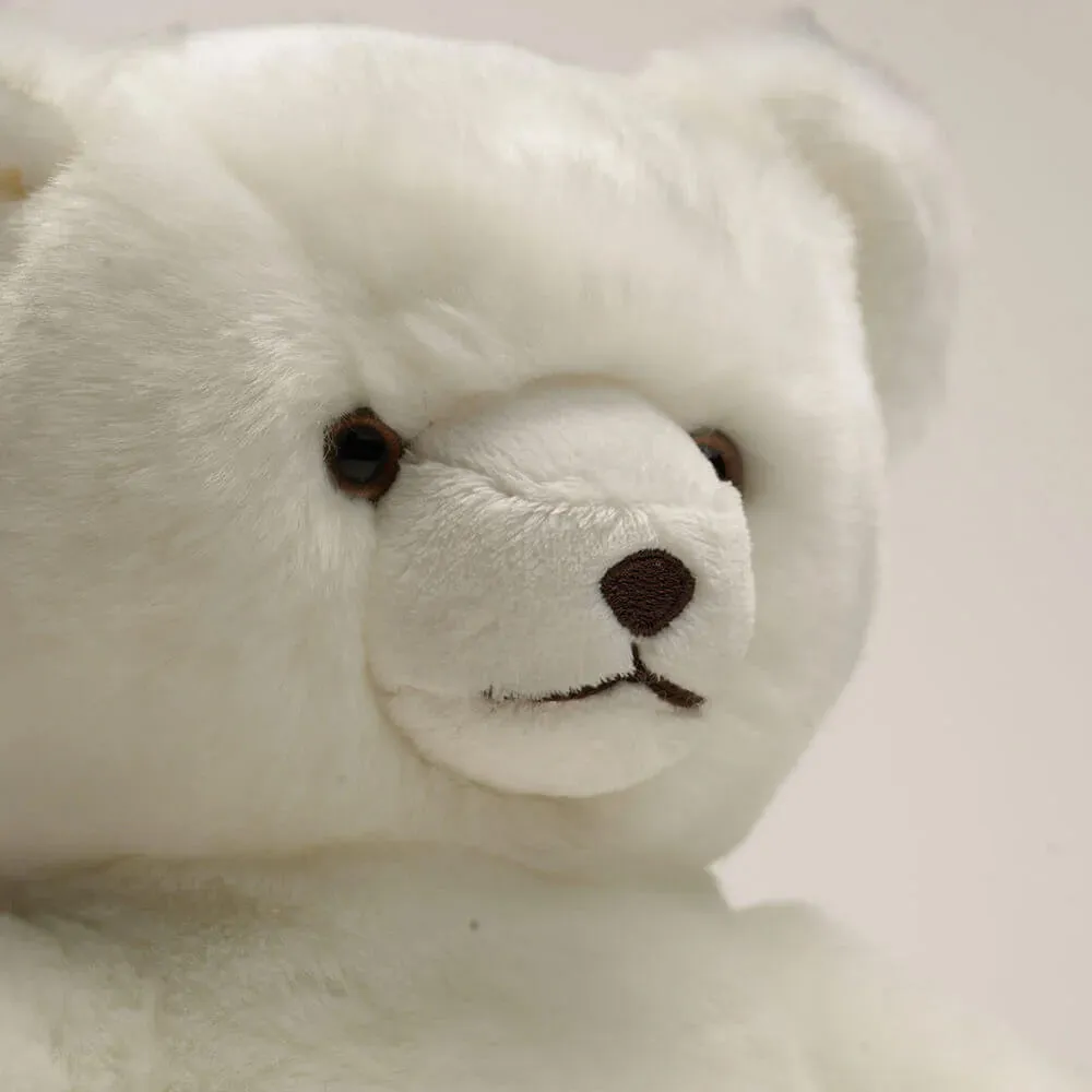 La Pelucherie My Bear Emile Soft Toy White