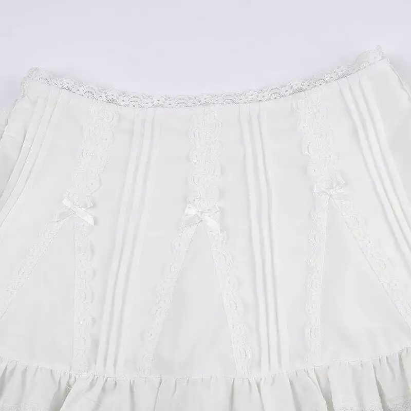 Lisa Ballet Sweet and Spicy Girl Lace Sexy Short Skirt BY9134