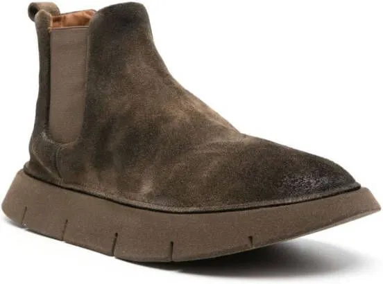 Marsèll Intagliata suede boots Brown