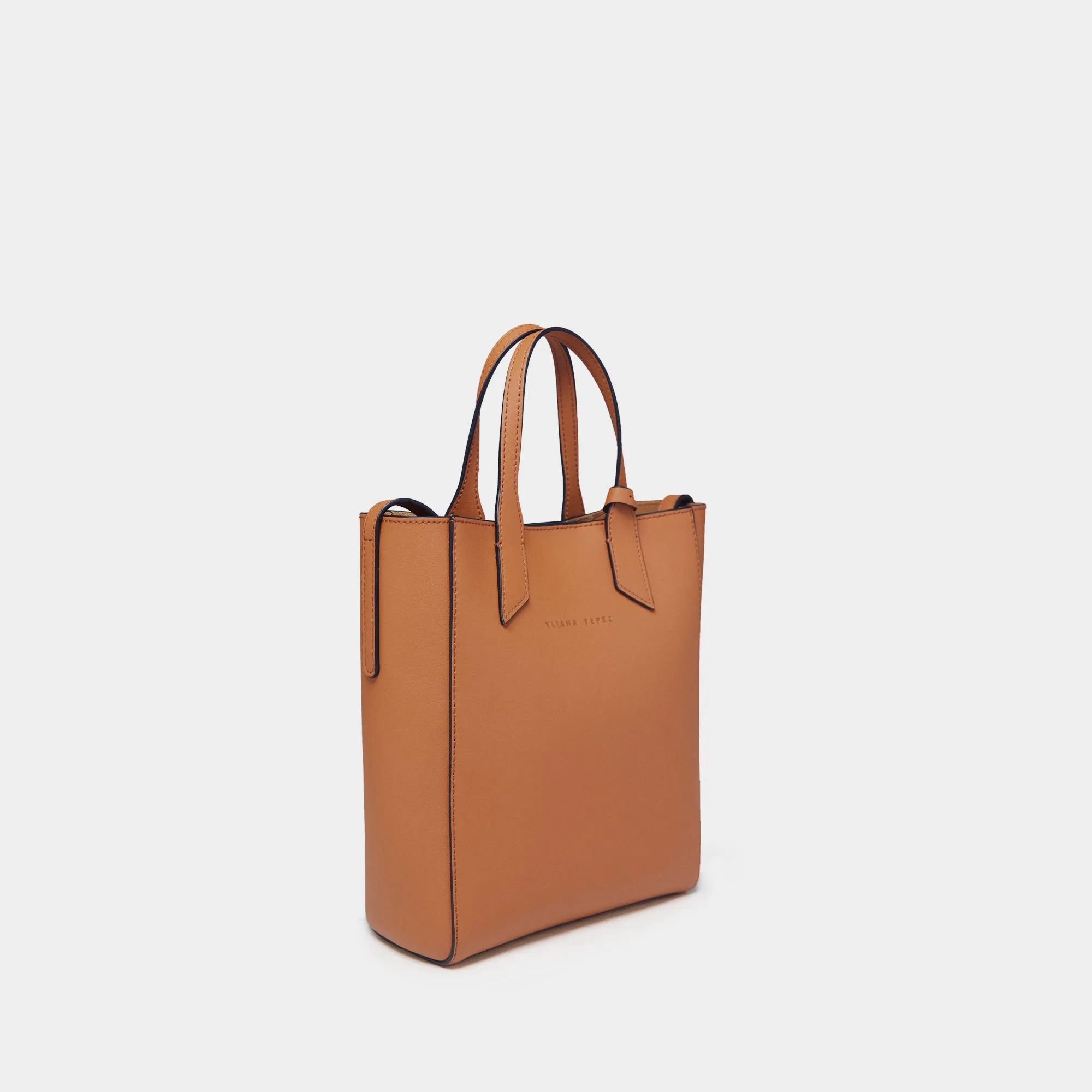 Mini Sarah camel tote