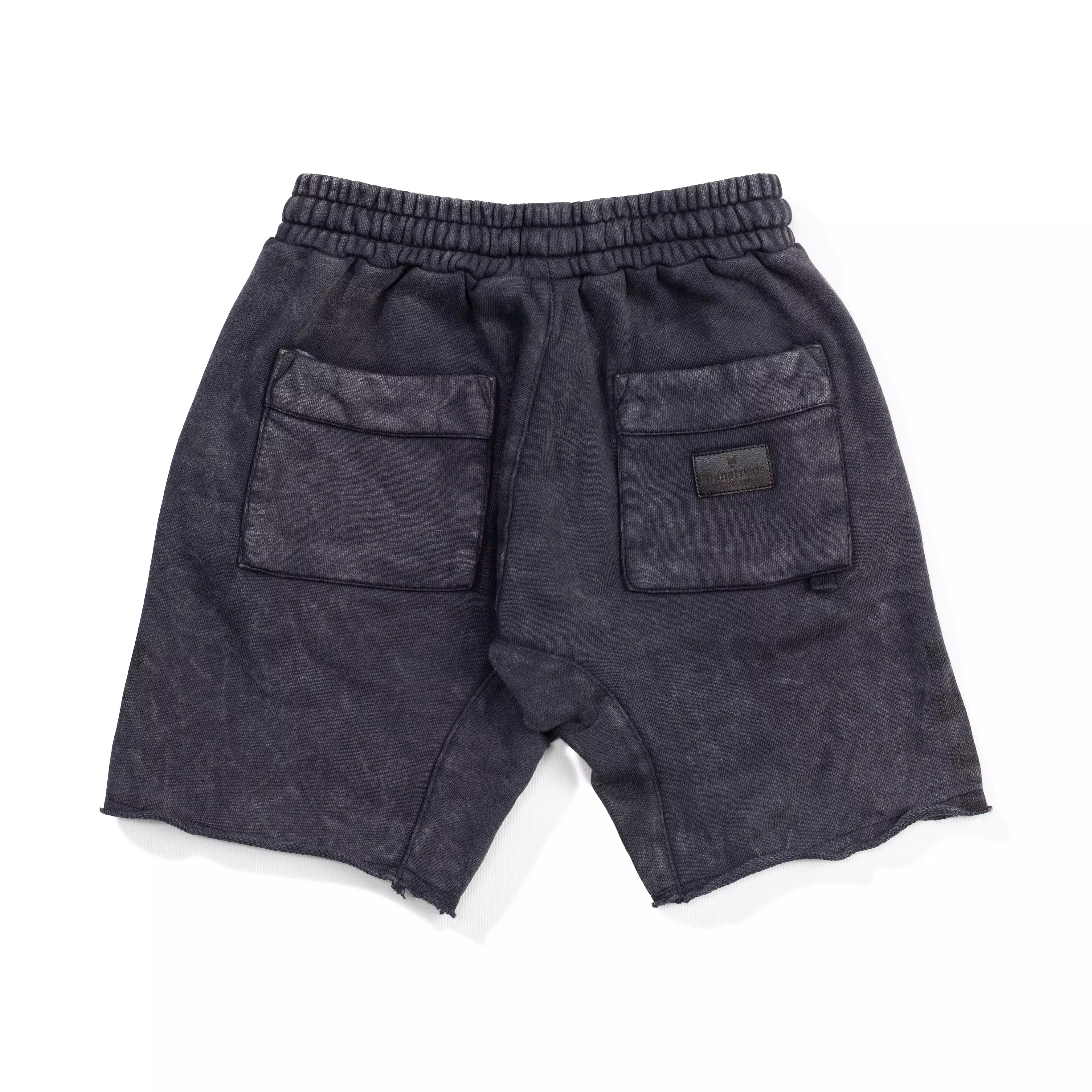 Munster Kids Racer Track Short - Mineral Black