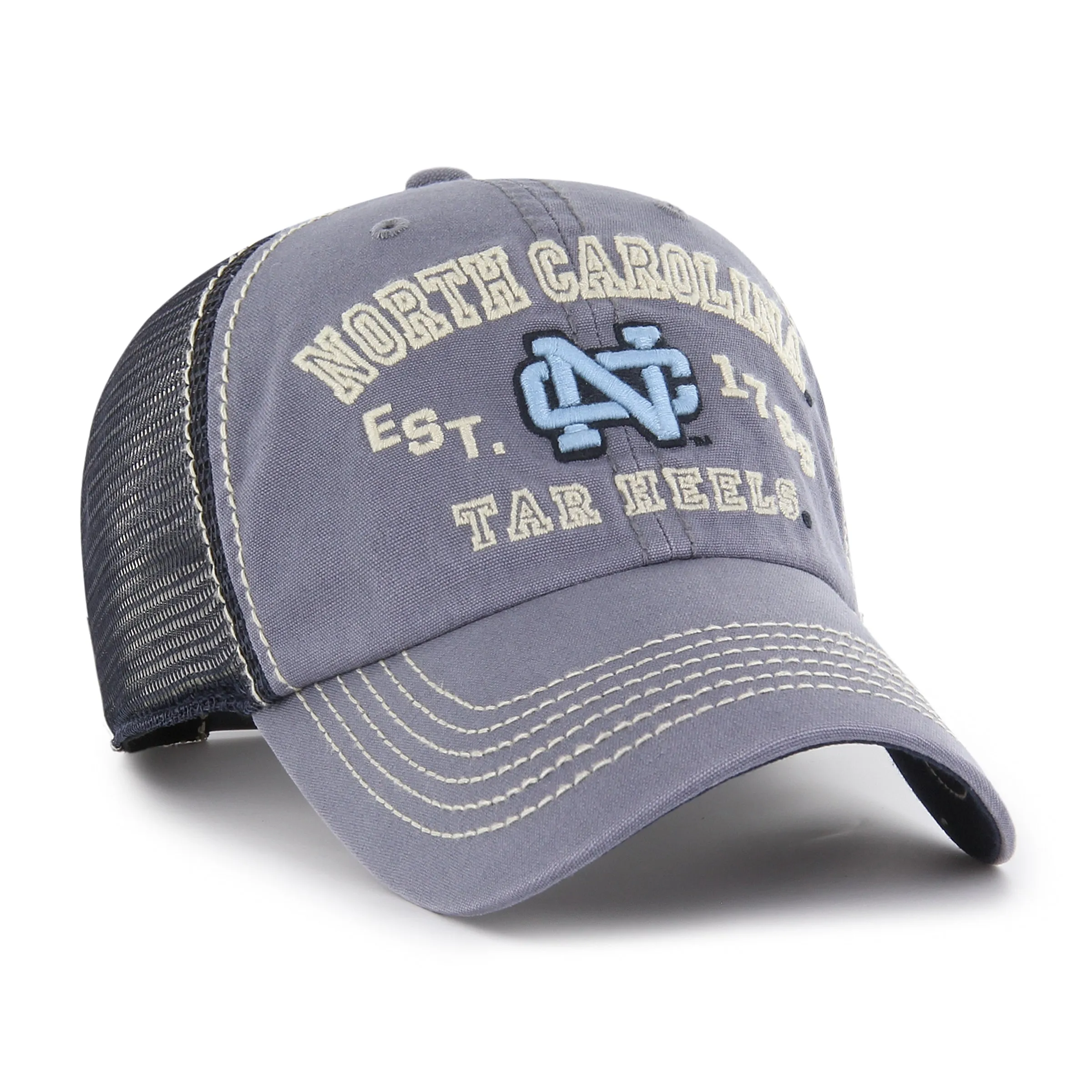 NORTH CAROLINA TAR HEELS UNC VINTAGE DECATUR '47 CLEAN UP