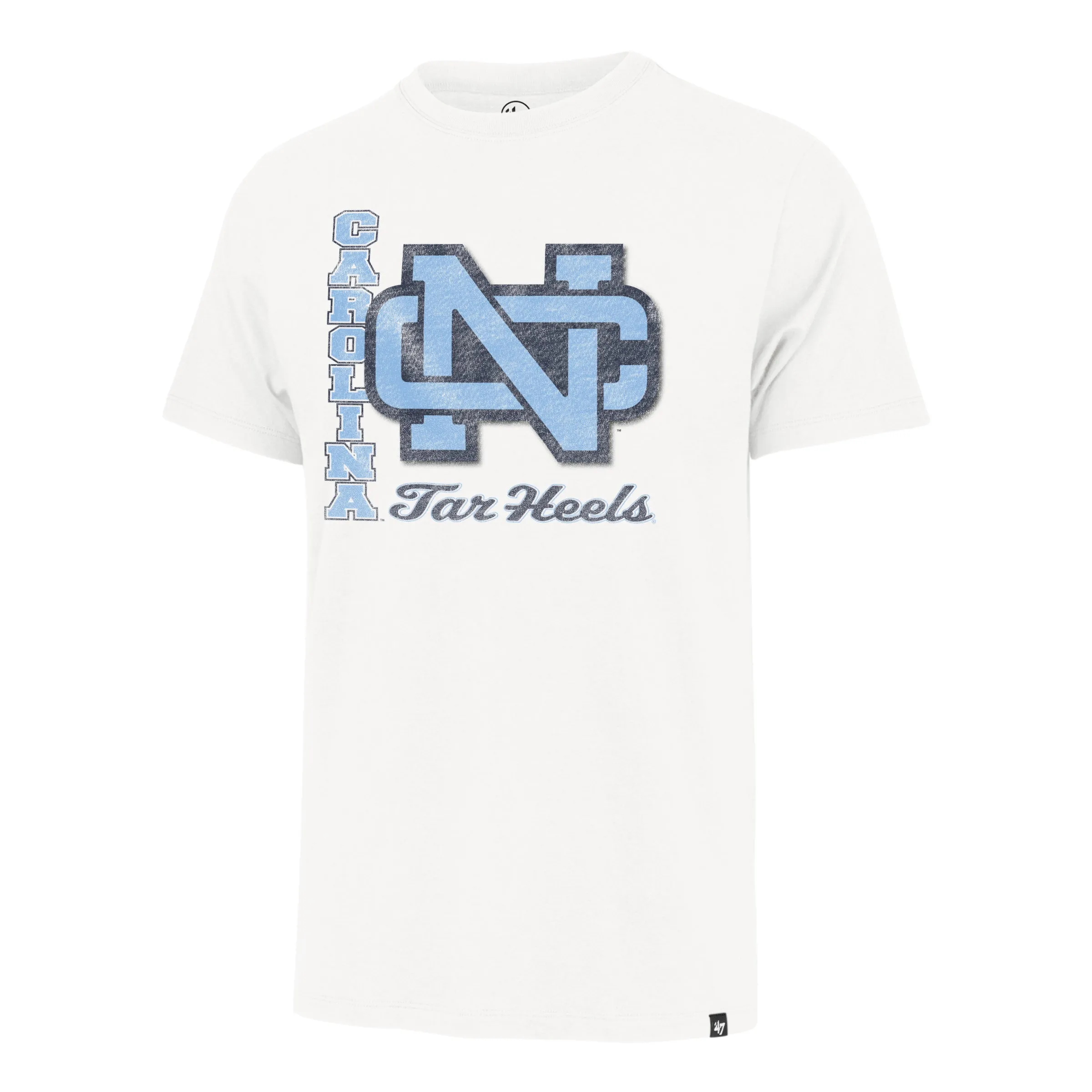 NORTH CAROLINA TAR HEELS UNC VINTAGE PHASE OUT '47 FRANKLIN TEE