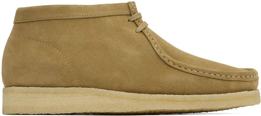 Padmore & Barnes Beige Suede Boots