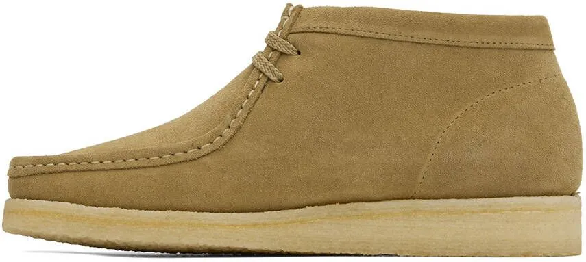 Padmore & Barnes Beige Suede Boots