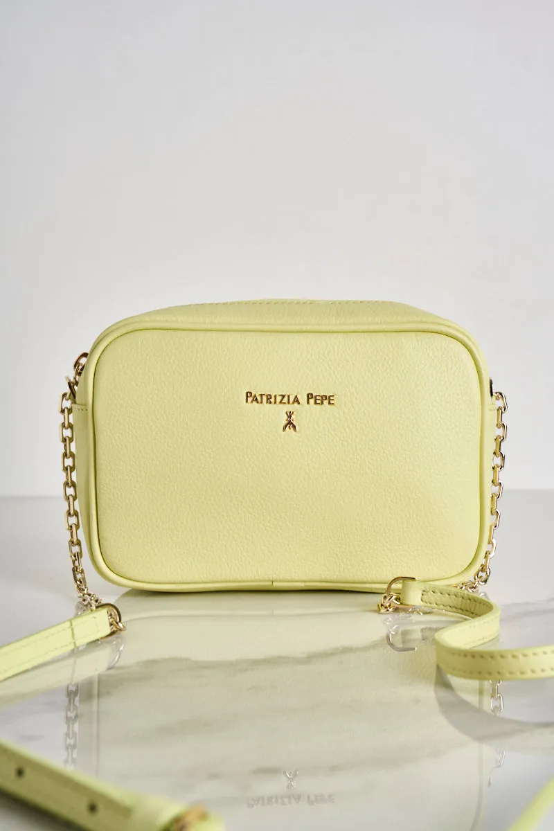 PATRIZIA PEPE Borsa donna crossbody in pelle