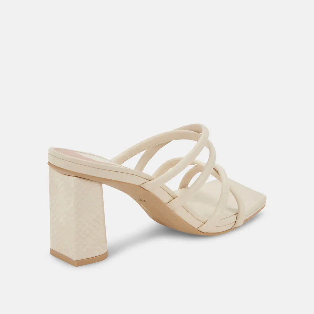 PATSI WIDE HEELS IVORY LEATHER– Dolce Vita 6895821029442