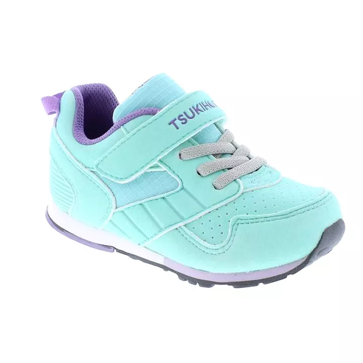 Racer Kid's Athletic Sneaker - Mint/Lavender