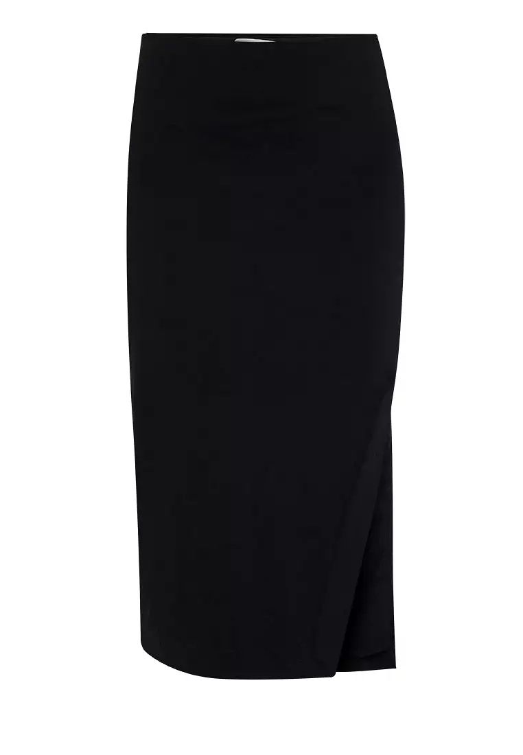 REMI Super Highwaisted Slit Skirt