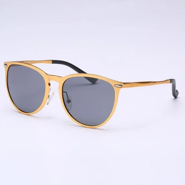 Retro Men's Aluminum Magnesium Polarized Driving Sunglasses